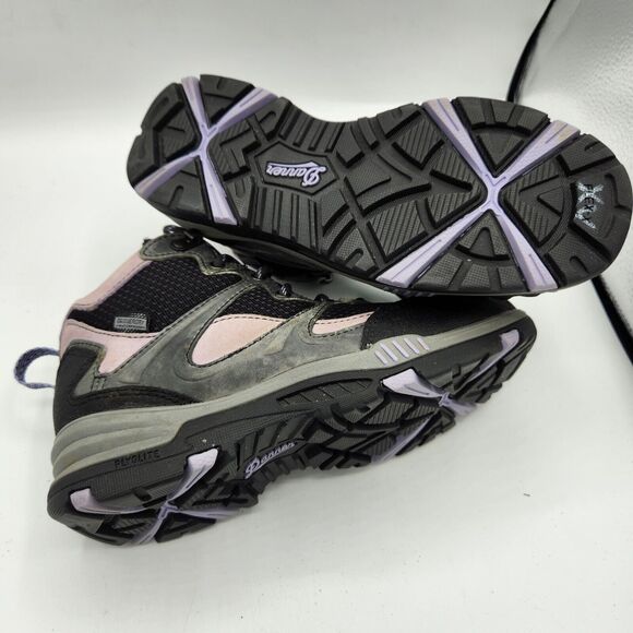 Danner Womens Size 7 Springfield Boot Gray Lavender Black Waterproof Nubuck Mesh - Picture 13 of 15